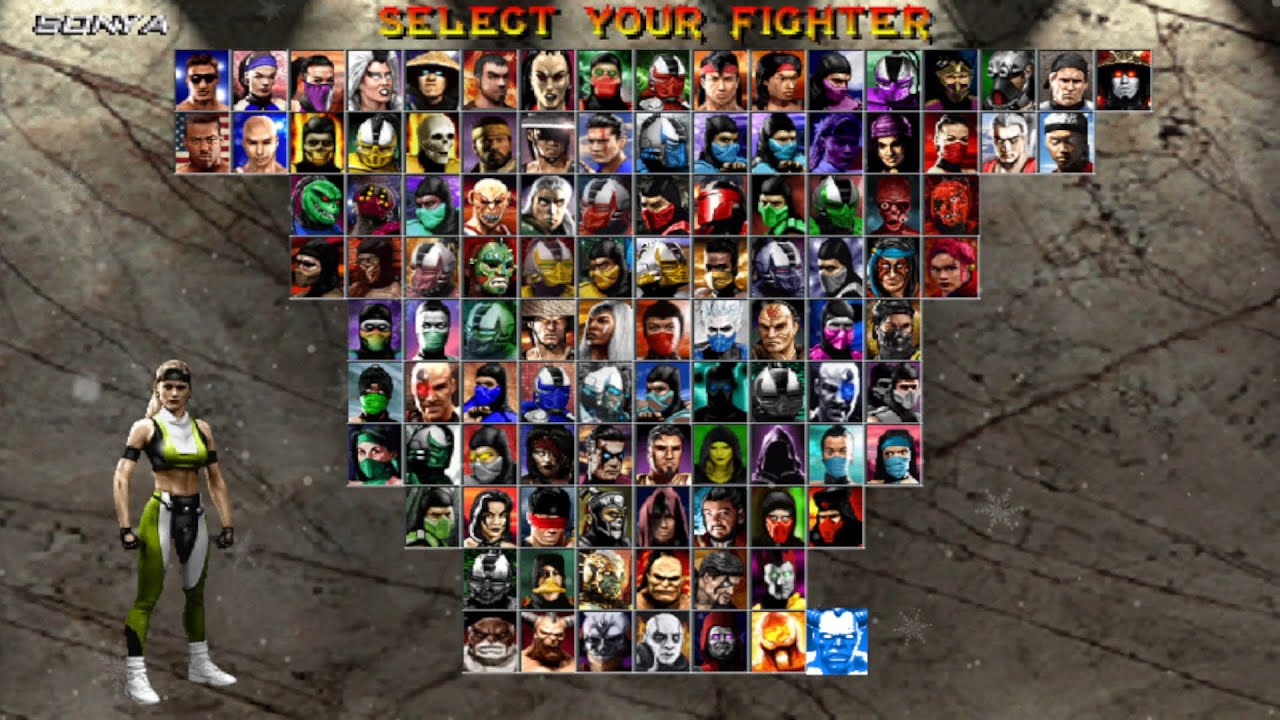 Mortal Kombat Project Expanded Plus Rebirth 2025 – геймплей SONYA