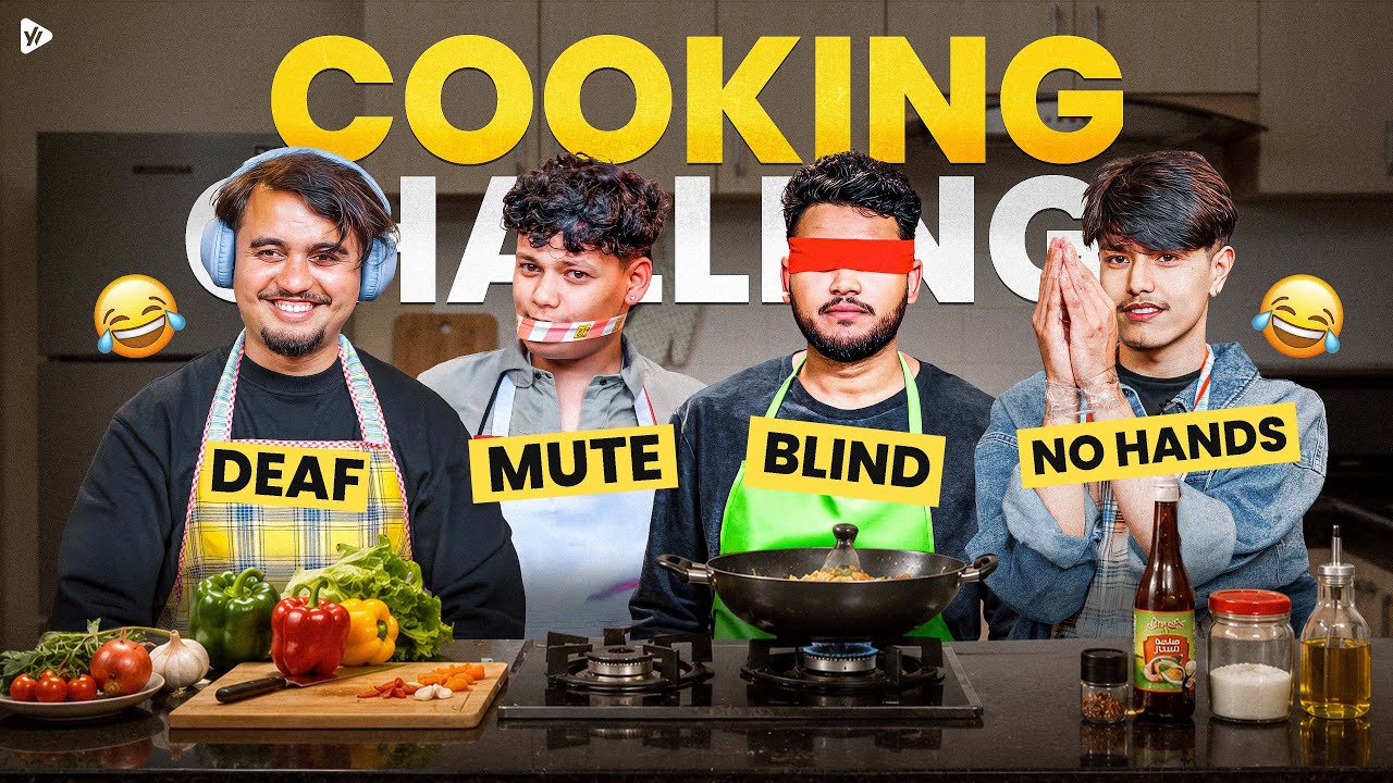 Blind, Deaf, Mute Challenge ! Gone Wrong😭|Ft: @101_vines Dipesh, Anish, Nirazan, Ayush
