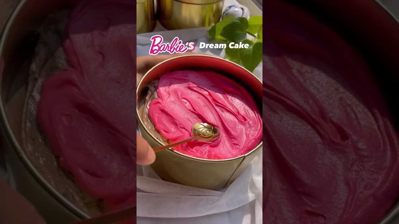 barbie dream cake full tutorial 🫀🥰