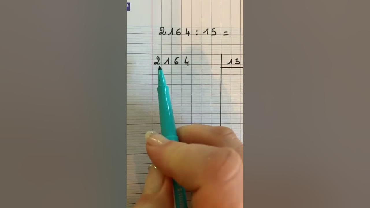 division décimale quotient au centième près YouTube