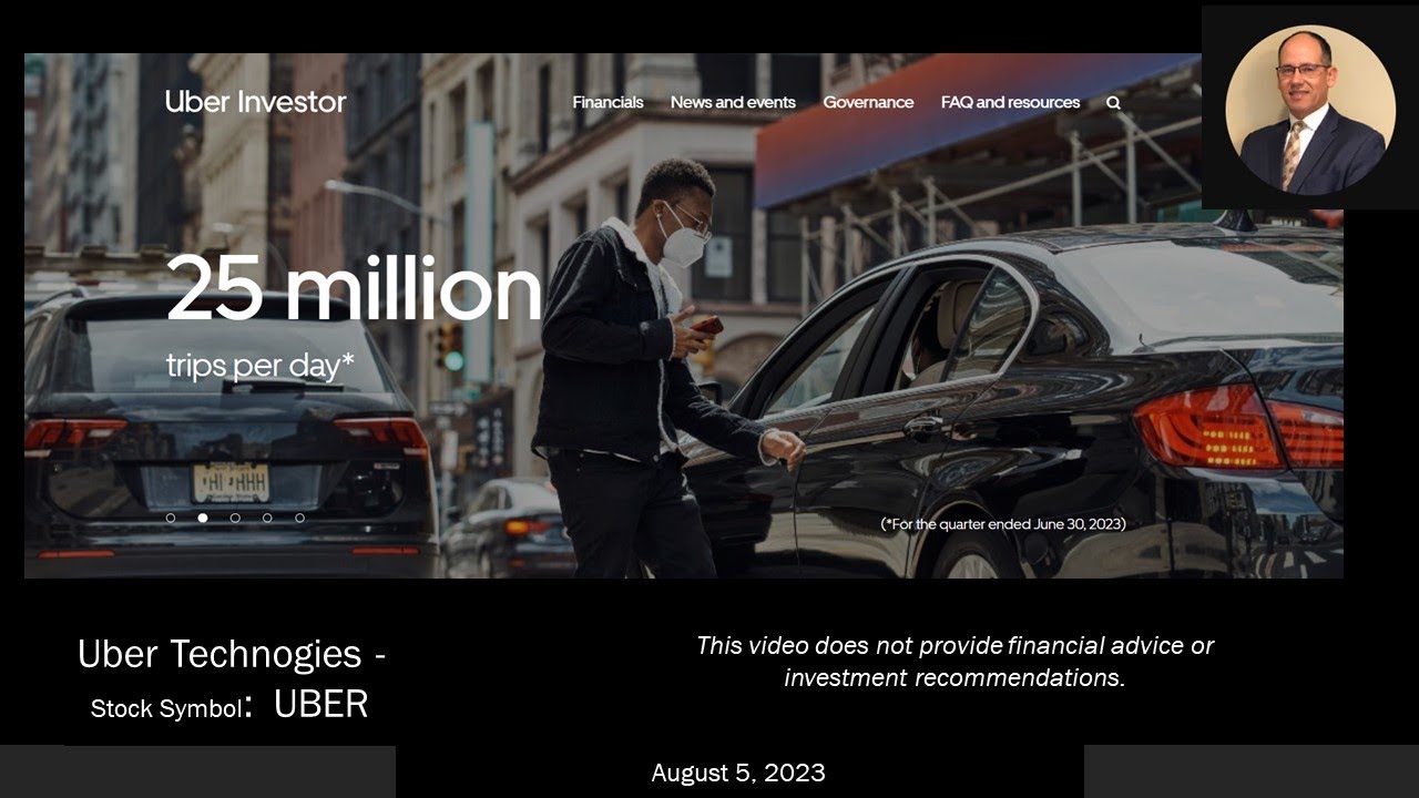 Ride Sharing Leader - UBER stock price is up 78% year to date - Symbol: UBER