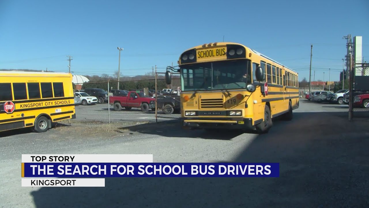 20% of Kingsport City Schools bus driver positions remain open - YouTube