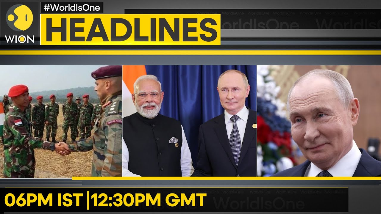 Putin Vows Russia Will Seize Donbas | PM Modi Likely to Receive Putin at Airport | WION Headlines