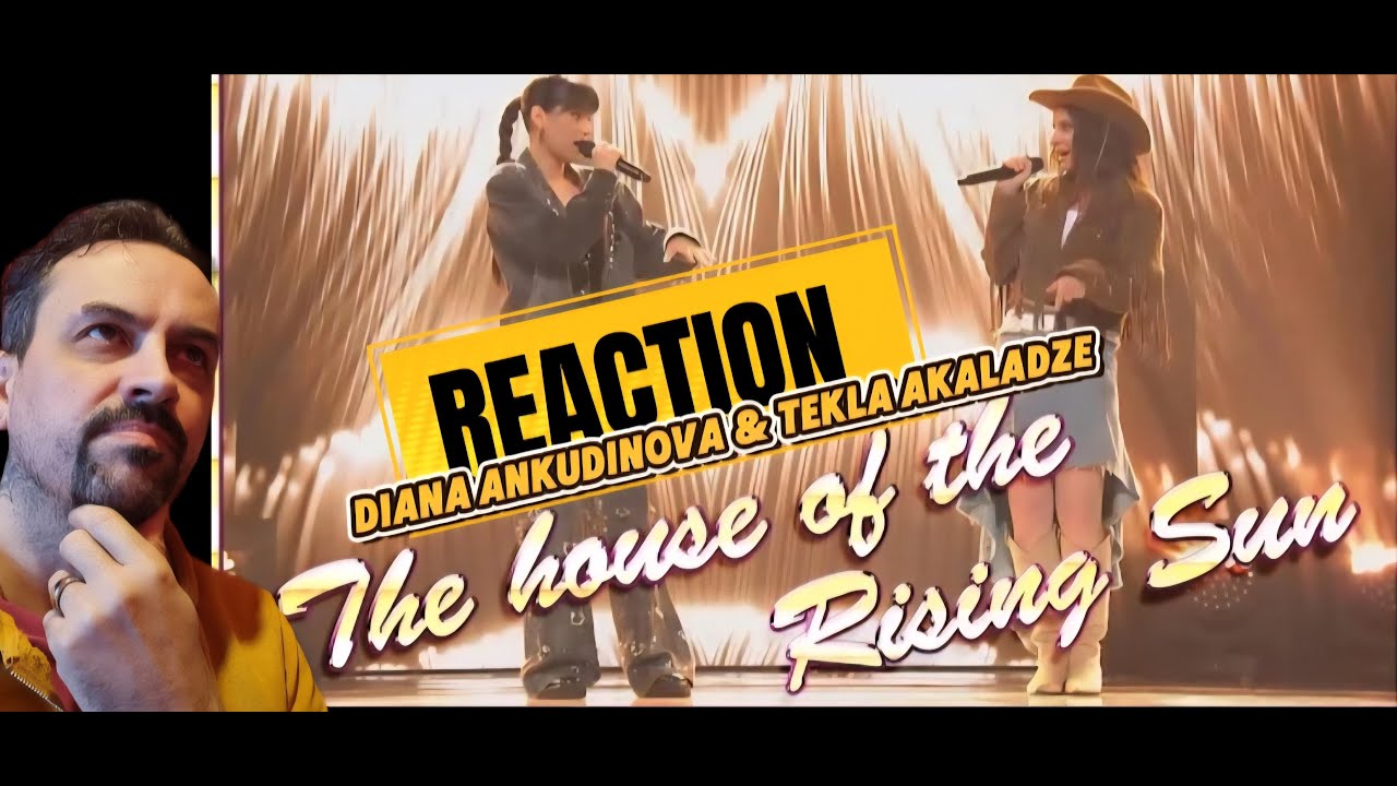 DIANA ANKUDINOVA ( Диана Анкудинова ) & Tekla Ekaladze - House of the rising sun  REACTION