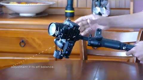 Zhiyun Weebill Lab Balancing and video test