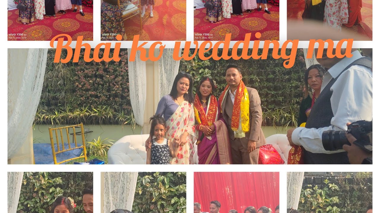 Aju hami bhai ko wedding ma goko Jalpaiguri #youtubevlogging //sabbuz Lifestyle 