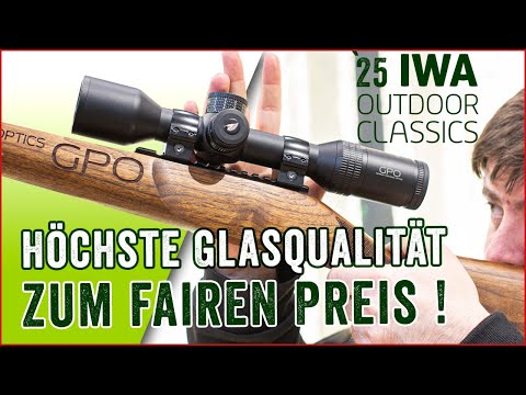GPO SPECTRA 8x Riflescopes & PASSION Spotting Scopes – Hunting Optics of the Future | IWA 2025 Ne...