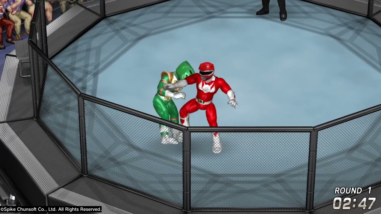 Red Ranger vs. Green Ranger in a Gruesome Fighting