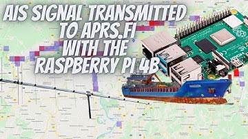 AIS Signal zu APRS FI übertragen mit der Raspberry PI 4B