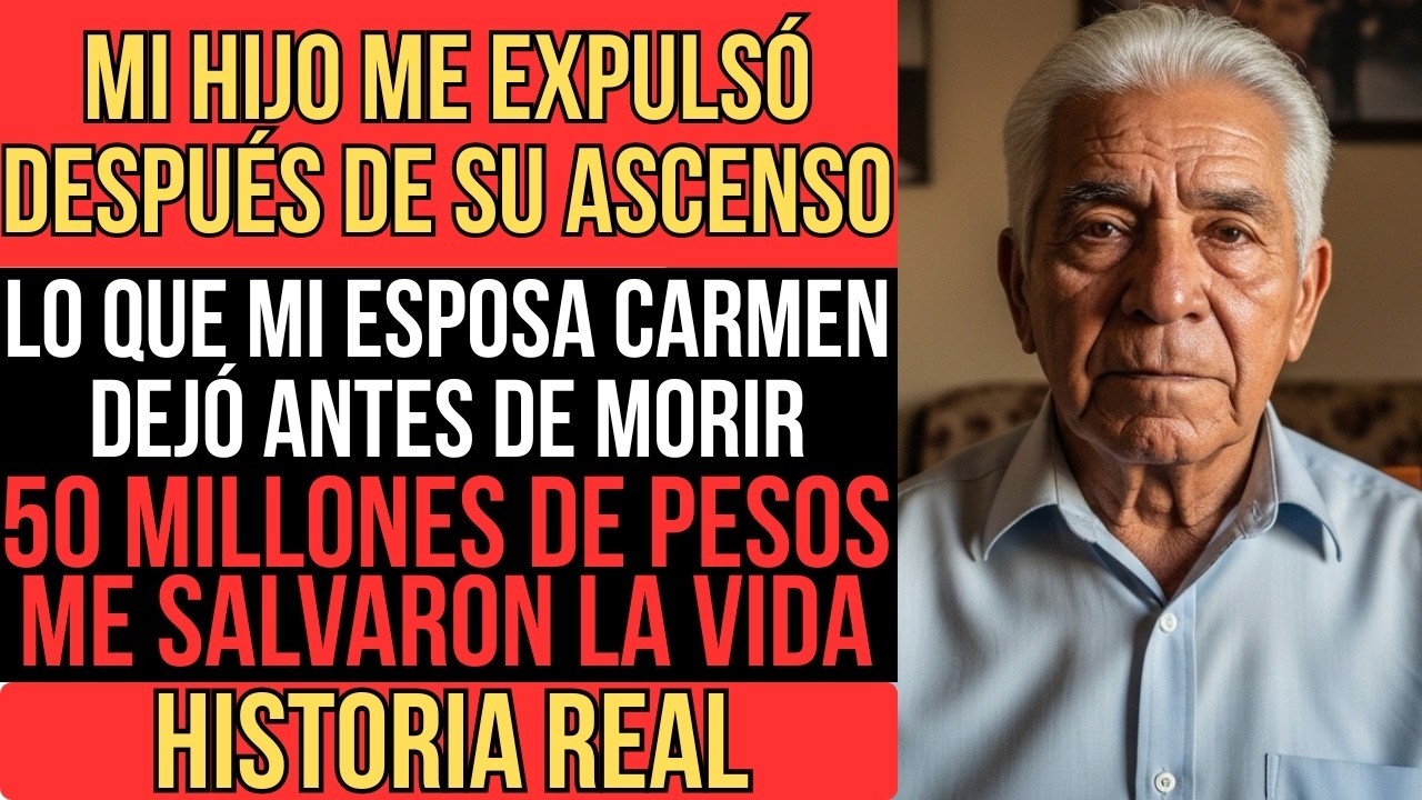 MI HIJO ME EXPULSÓ DESPUÉS DE SU ASCENSO    LO QUE MI ESPOSA MUERTA DEJÓ CAMBIÓ NUESTRAS VIDAS