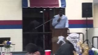 Famous Christopher Jackson speaking at Family Reunion cj Wealth