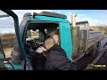 Navážanie recyklátu v Brne | TATRA Terrno1 E3 6x6 truck | Cab view