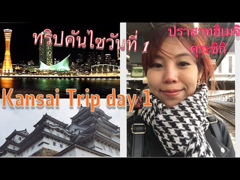 Kansai Day 1 เที่ยวคันไซกันวันที่ 1 ปราสาทฮิเมจิ และเมืองคุระชิกิ Himeji Castle and Kurashiki trip