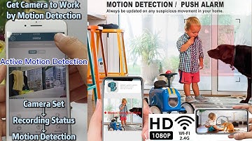 TOP10 Spy Camera | activate the motion sensor of LUOHE WiFi Hidden Camera