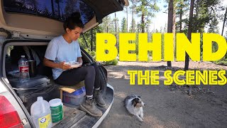 What Do I Do All Day? | Living In My Car Behind The Scenes