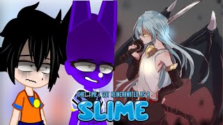 Dragon Ball React to Rimuru Tempest || Tensei Shitara Slime || Gacha React