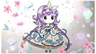 Anime Chibi girl Pin
