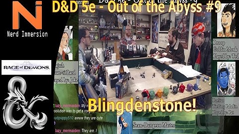 D&D 5e | Out of the Abyss #9! | Nerd Immersion