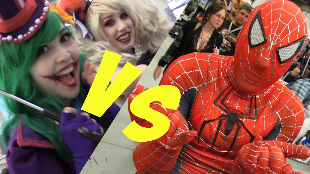 Team Marvel VS Team DC - Montreal Comiccon 2016