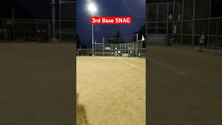 3rd base SNAG! 🔥🔥 #pitcher #softball #3rdbase #slowpitchsoftball #slowpitch #infield
