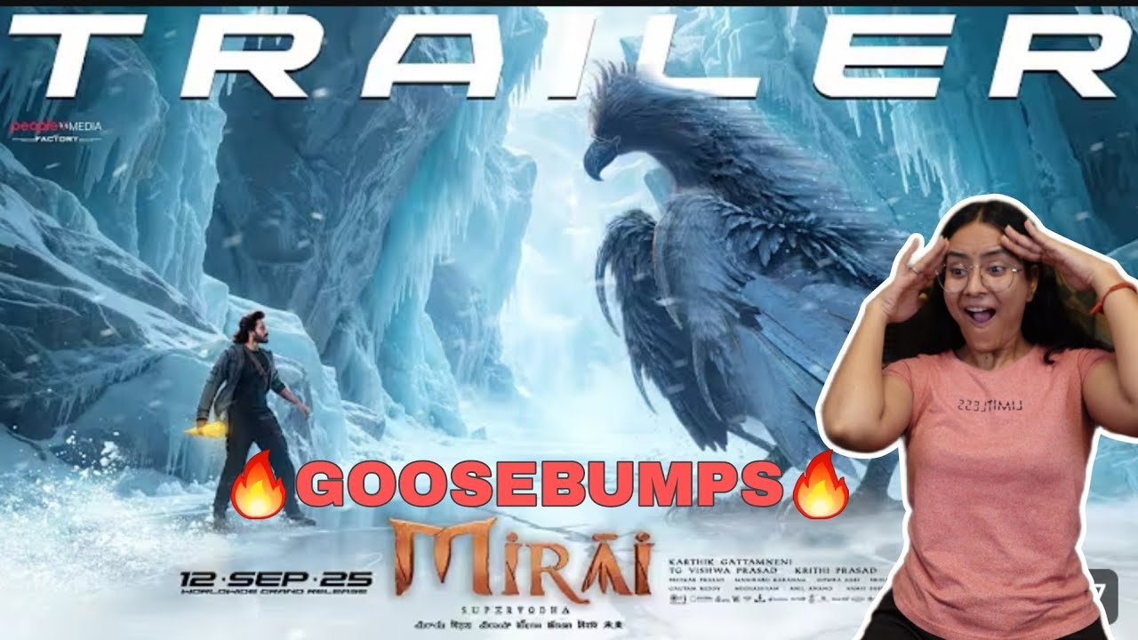 Mirai Trailer Reaction | Teja Sajja | Manchu Manoj | Sadhana Reaction