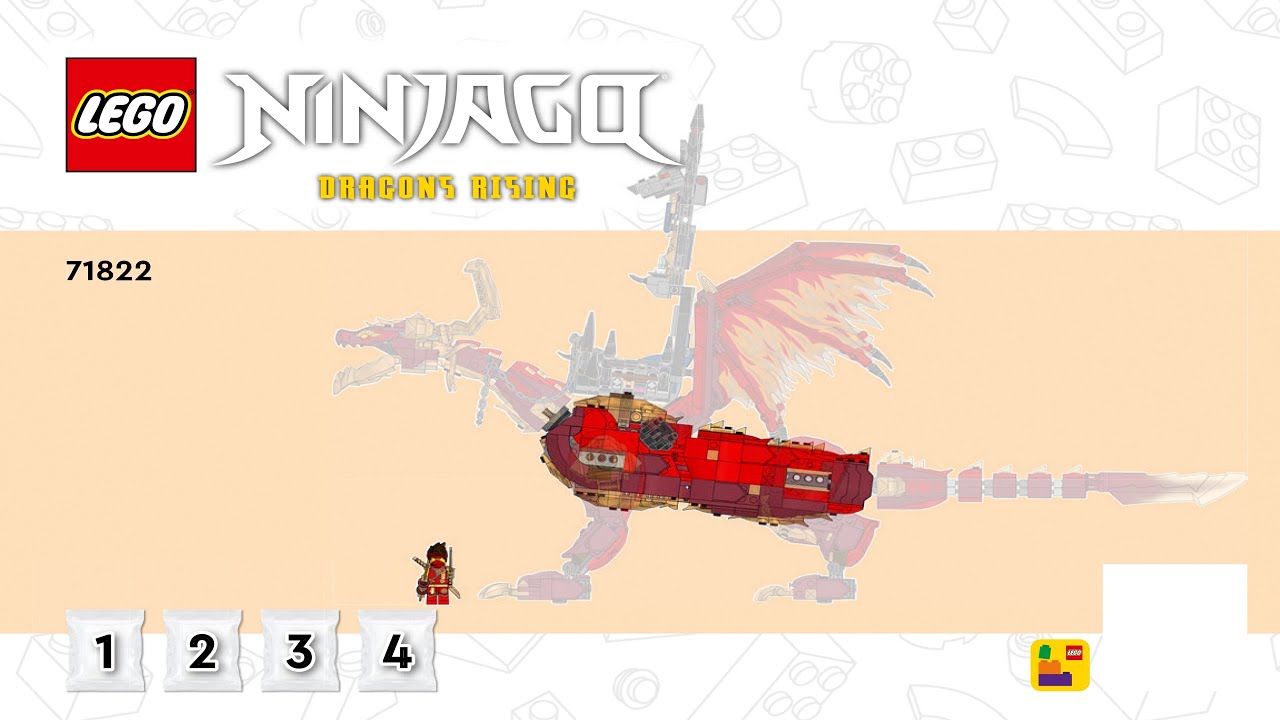 LEGO instructions - Ninjago - 71822 - Source Dragon of Motion