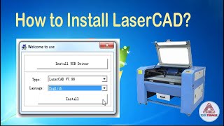 How to Install LaserCAD V7.98 software | Best Software for Laser Engraving. screenshot 5