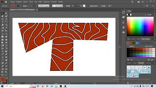 Adobe Illustrator T Şeklinde Renk Değişimleri Anlatımı