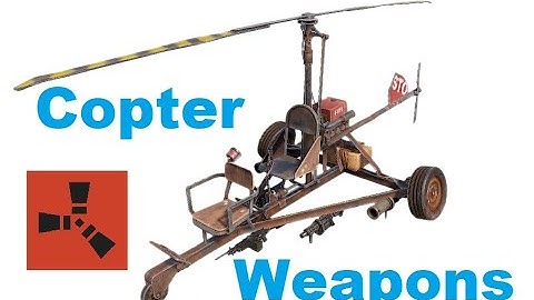 Rust Copter Weapons Oxide Demo