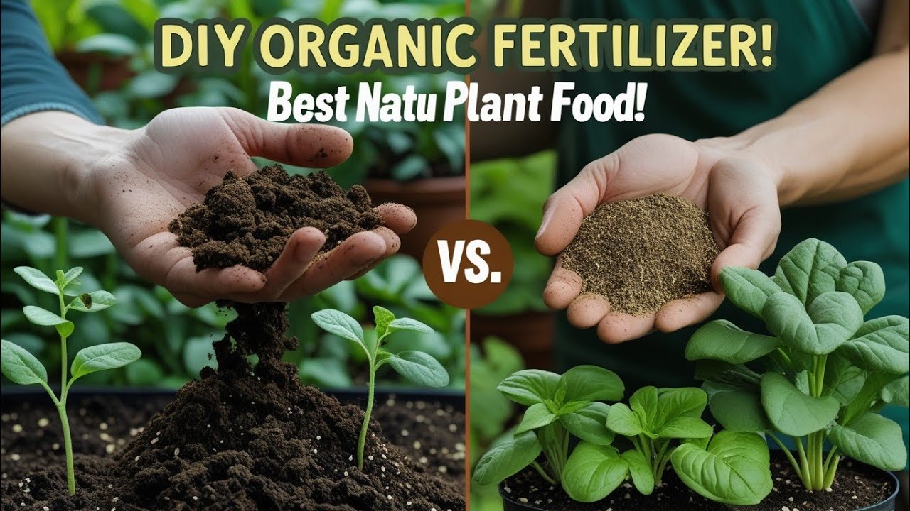 DIY Organic Fertilizer: The BEST Natural Plant Food for Faster Growth!