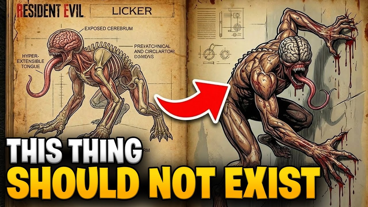 RESIDENT EVIL'S LICKER ANATOMY: What Makes It So Deadly?