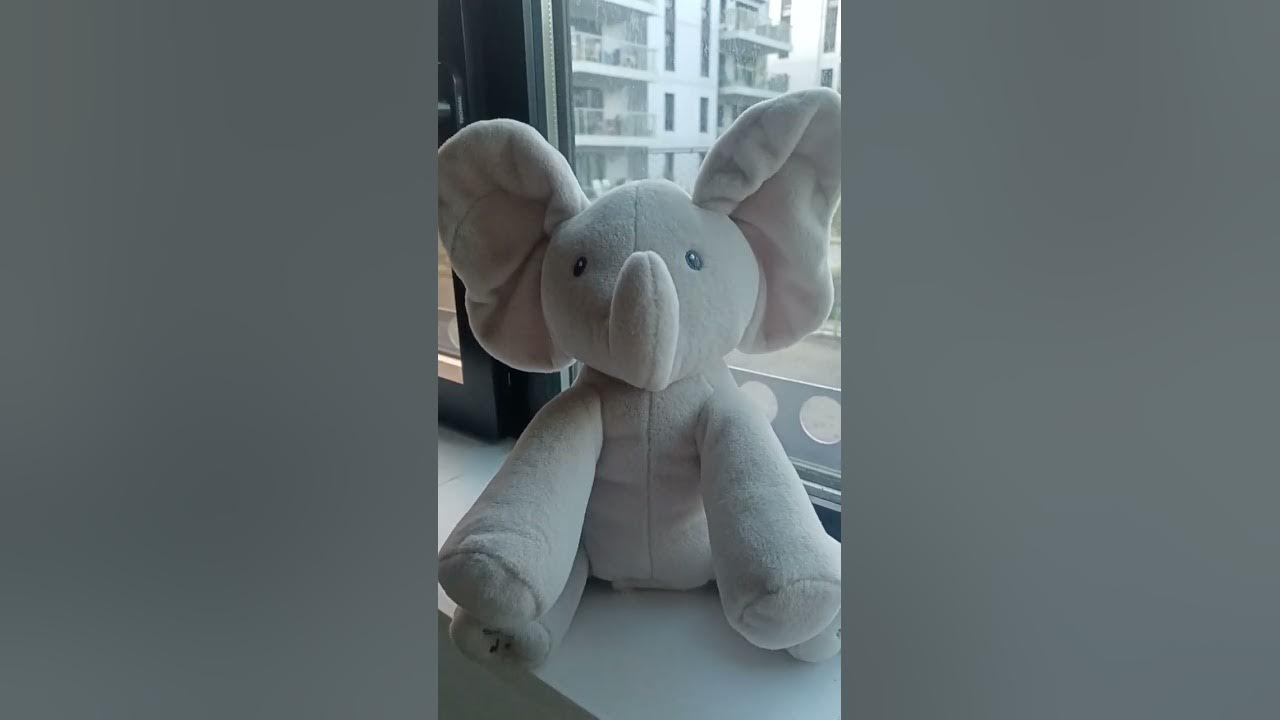 Peluche Elephant Flappy chanson Mes oreilles tombent-elles 