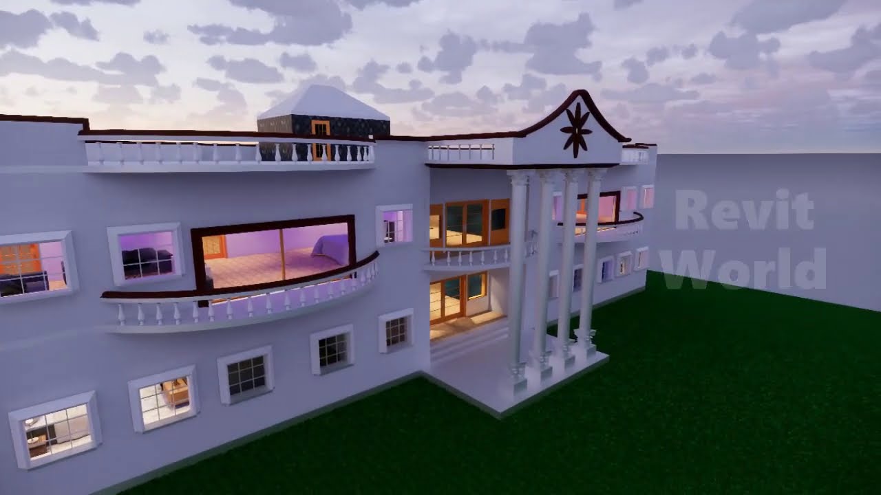 Architecture Walkthrough Revit Render YouTube