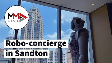 Robots at your service: Sandton hotel embraces AI tech with robo-concierge