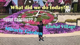 Miracle Garden Dubai | Global Village | Yusuf Dancing | Dubai 2019