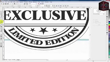 How to Make a Simple Stamp Using Corel Draw tutorial.H2S[HOW2SMART]