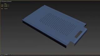 Grater. Timelapse 3D modeling