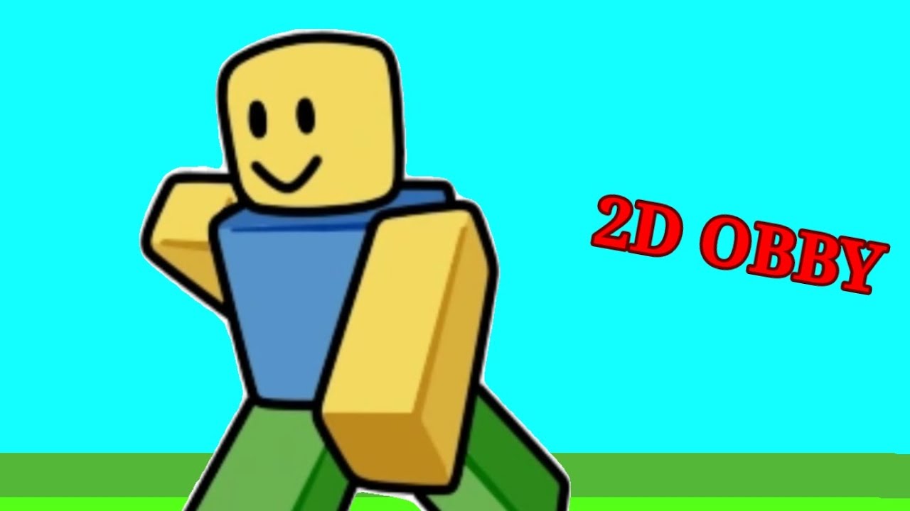 I made a 2D Obby In ROBLOX - YouTube