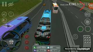 Bus Simulator Indonesia. Bus Ugal-Ugalan Di Jalan Tol
