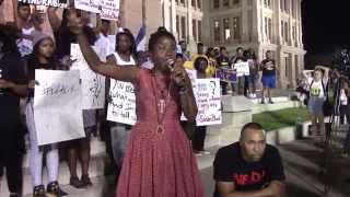Candlelight Vigil For Sandra Bland in Austin Texas