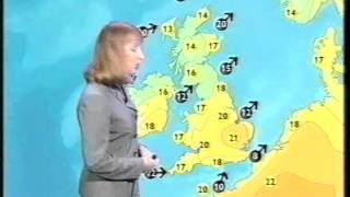 BBC Weather 5th June 2001