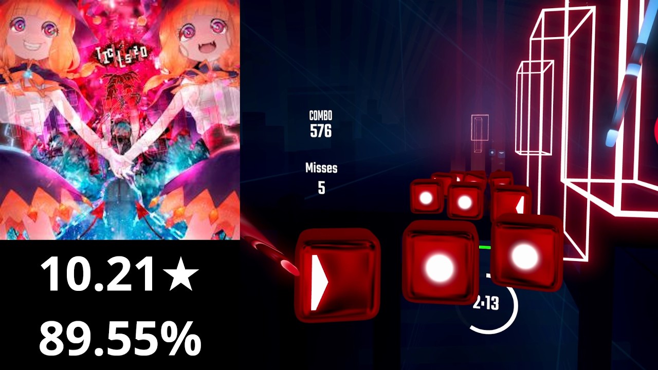 [Beat Saber] TRICKL4SH 220 (22,000 Power Extended) - Lite Show Magic