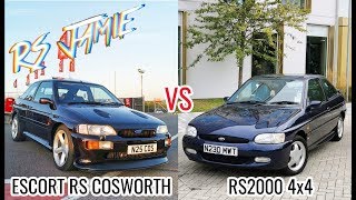 Escort RS Cosworth Vs RS2000 4x4 Head 2 Head
