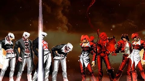 KOF MUGEN !! O.Iori XIII WF Updated VS Hell Blood KOFM Team