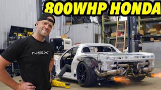 I BUILT AN 800WHP TWIN TURBO HONDA NSX
