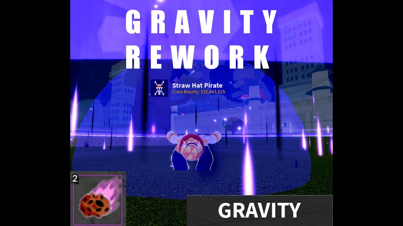 Gravity Fruit in Blox Fruits  Showcase & Wiki [UPDATE 20.1] ⭐