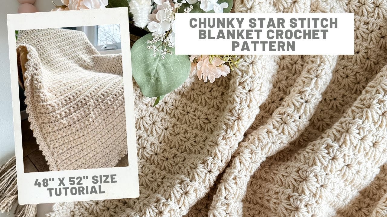 Chunky Crochet Baby Blanket with FREE PATTERN!