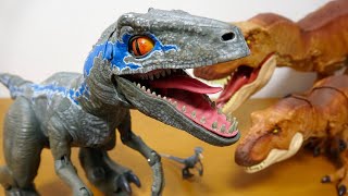 ジュラシックワールド 炎の王国  恐竜 リモコンでブルーが操作できる!トレーニングブルー | Jurassic World Fallen Kingdom Dinosaur