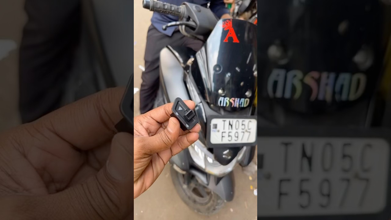 Burgman indicator👍🔥hazard switch plug and play forall scooter variants
