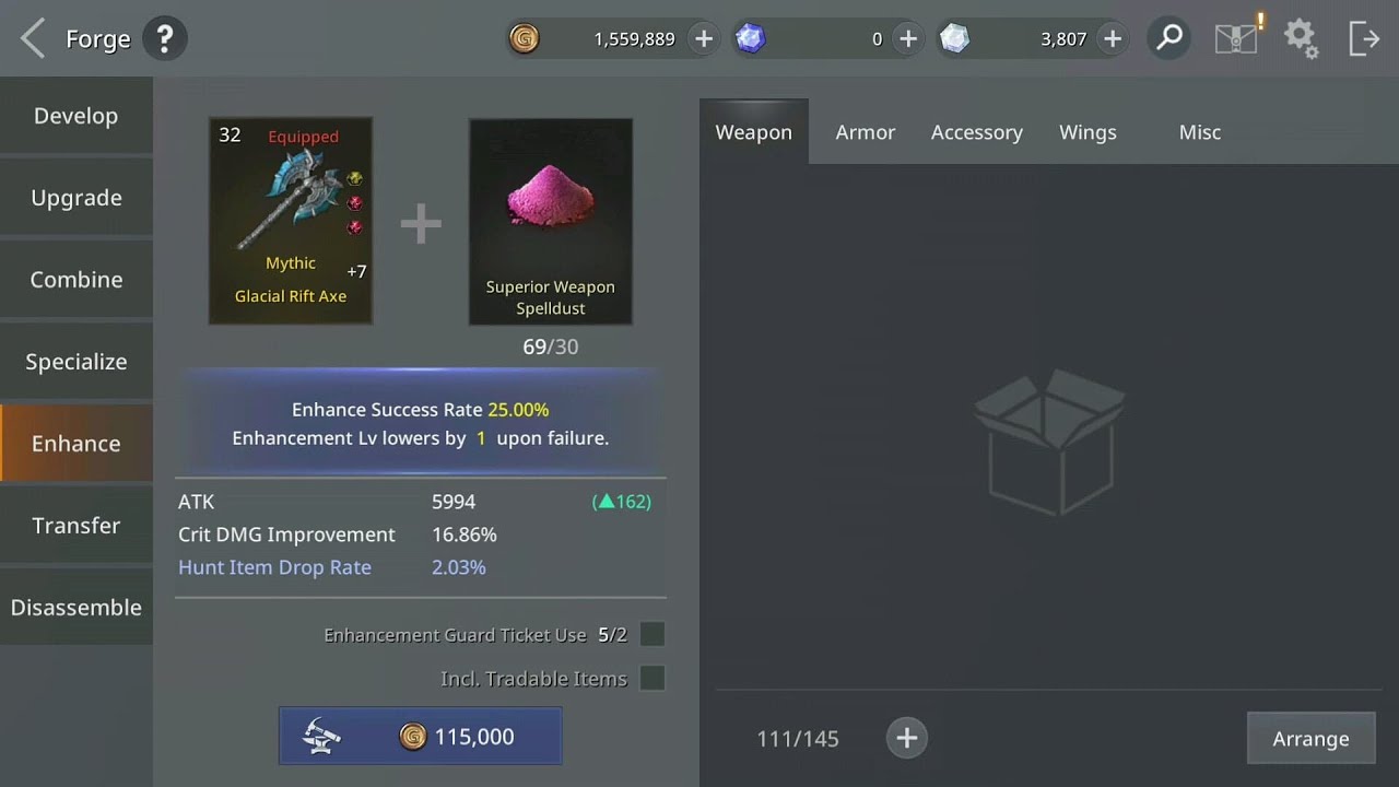 AxE: Alliance vs Empire guide: Powering Up and Getting Materials for Wings!